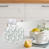 Greenery Tissue Box Cover Square - Decorative Waterproof Leather Tissue