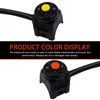MLY 2PCS Universal Motorcycle Kill Switch & Horn Button, Mini