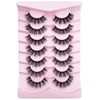 Lashes False Eyelashes Natural Wispy Cat Eye Lashes Fluffy Pack