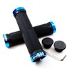 LYCAON Bike Handlebar Grips Non-Slip-Rubber Adjustable Bicycle Handle Grip with