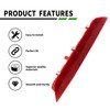 Yunnergo Rear Center Third Brake Light 3rd Hight Mount Stop