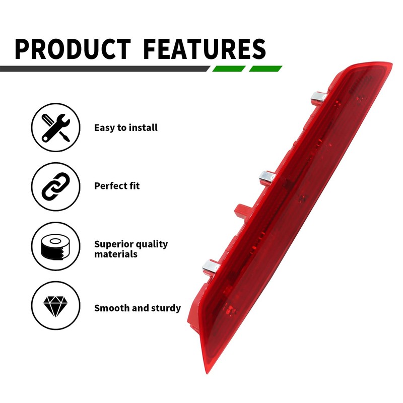 Yunnergo Rear Center Third Brake Light 3rd Hight Mount Stop