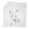Azeeda 'Love Of Music' Cotton Baby Blanket/Shawl (BY00040142)
