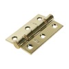 TIMCO 340843 Twin Ball Bearing Hinges Steel Electro Brass -