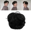 Milltrip Black Short Wigs for Men, Men Wig Short Black