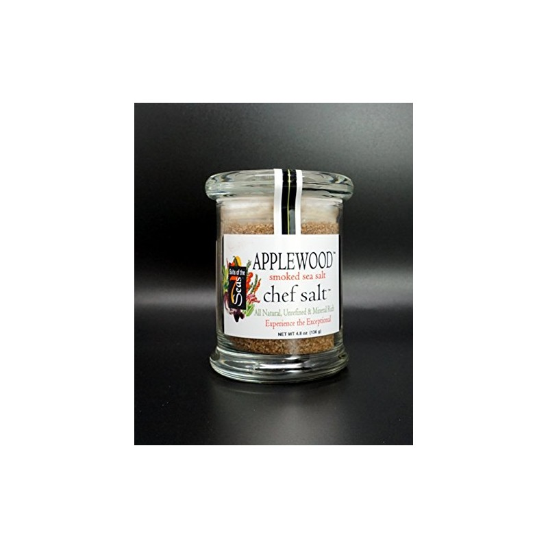 Applewood Smoked Gourmet Sea Salt -Best Seller!