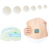 Okueejur 6PCS Ball-Shape Belly Button Plug Post Tummy Tuck Soft