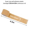 KATLKIU 6 Rollen selbstklebende elastische Bandage, atmungsaktive selbstklebende Bandage, sportliche