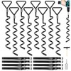 Trampoline Stakes Ground Anchors Screw in, Trampoline Anchors with Strong