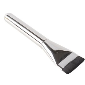 Enwye 3 Stück Flache Foundation-Pinsel, superdünne Foundation-Make-up-Pinsel, abgewinkelte flüssige, weiche synthetische Borsten, Make-up-Pinsel für das Gesicht