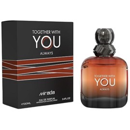 MIRADA Together With You Always, Men's Eau de Parfum (EDP) 3.4 FL. Oz (100ml), Men’s Perfume with Notes of Pink Pepper, Juniper, Violet, Toffee, Cinnamon, Sage, Lavender, Vanilla, Tonka Bean