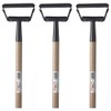 Flexrake 1000L Hula-Ho Weeder Cultivator with 54-Inch Wood Handle (Тhrее