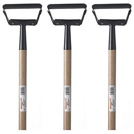 Flexrake 1000L Hula-Ho Weeder Cultivator with 54-Inch Wood Handle (Тhrее Расk)