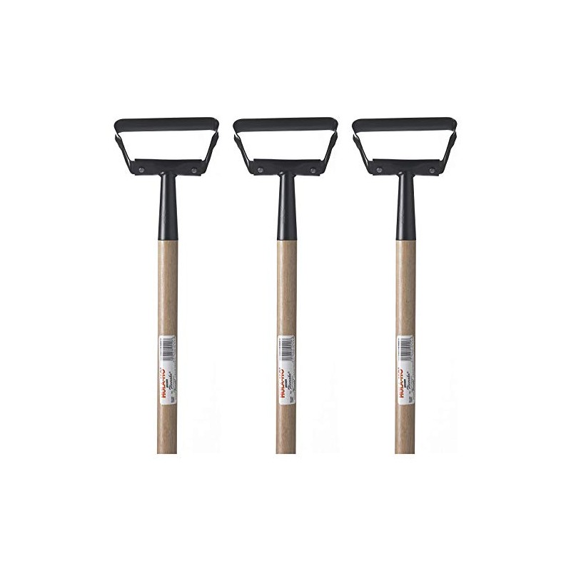Flexrake 1000L Hula-Ho Weeder Cultivator with 54-Inch Wood Handle (Тhrее