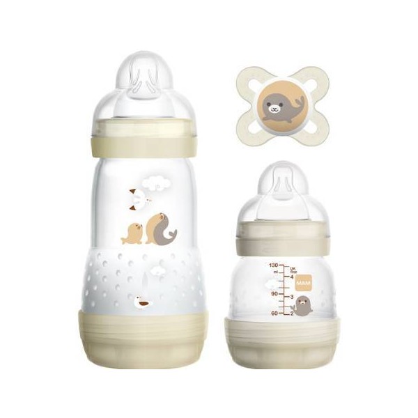 MAM Set Starter Newborn Unisex 0+ Easy Start Anti-Colic, 130ml