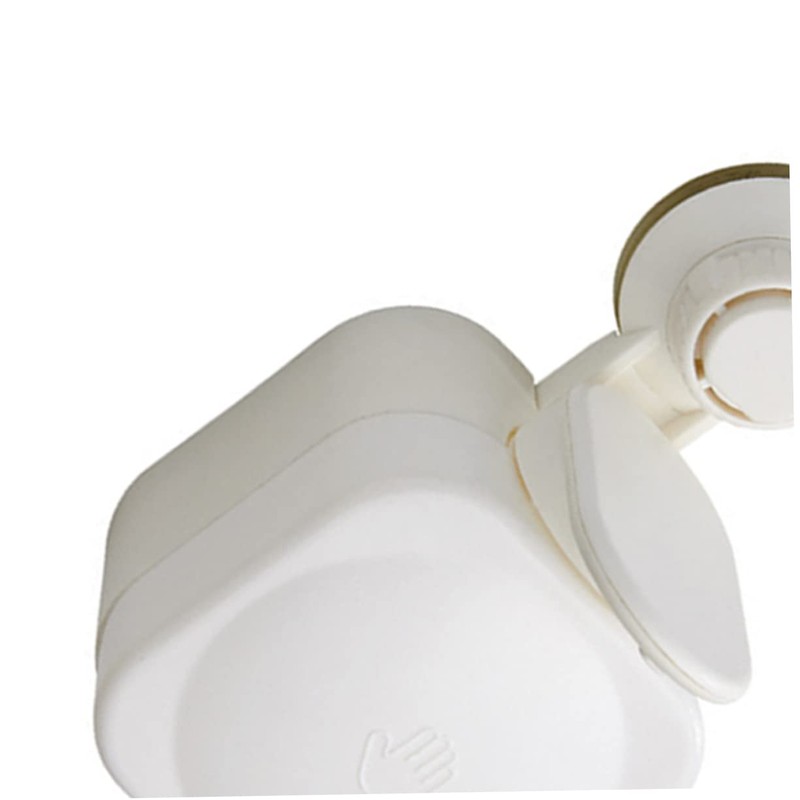 Alipis Wall Mounted Soap Dispenser Traceless Manual Liquid Soap Pump