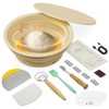 Ljusved Heated Sourdough Bread Baking Supplies Starter Kit - Silicone