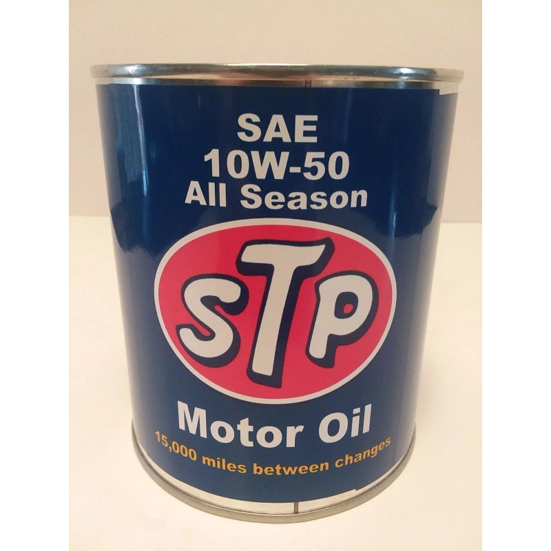 STP Motor Oil Vintage STP Motor Oil Can 1 qt.