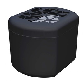 Moisture Killer Dehumidifier Moisture Stopper with Refill Bag Granules, Room Dehumidifier, Refillable, Reduces Mould and Odors (Black)