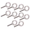 10Pcs Eye Bolt 304 Stainless Steel Lifting Round Ring Screw