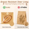 250 Pack Cookie Bags with Seal, 7.1 x 7.5 Inch
