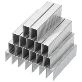 PATIKIL 23/23 Staples for Stapler, 4Box 4000pcs 15/16" Leg Length Standard Flat Clinch Chisel Point Staples Jam-Free for Office Desktop Home Supplies, Silver