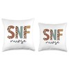 SNF Nurse Skilled Nursing Facility Week Appreciation Throw Pillow