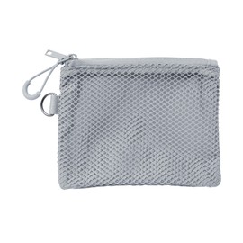 MUJI Polyester Double Zipper Case Grey S OHG87A3S