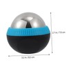 OATIPHO Stainless Steel Massage Ball with Storage Bag Handheld Muscle