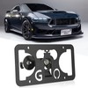 No Drill Front Bumper License Plate Mount Compatible with Ford