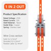 XALXMAW 22Pcs Lever Wire Connectors, 1 in 2 Out DIY