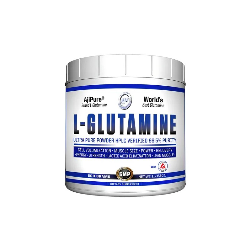 Hi Tech Pharma Glutamina Ultra Pura Ajipure 500 Gr Sin