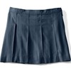 Lands' End Uniform Solid Box Pleat Skirt Above The Knee