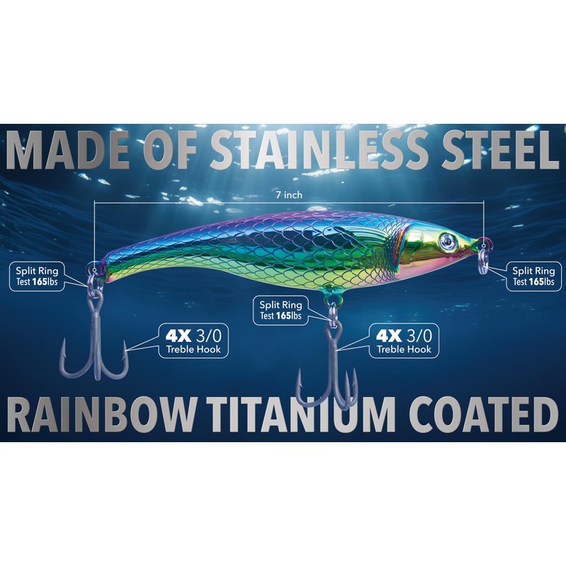 1 pcs Offshore High Speed Trolling Lure Saltwater Sinking Pencil