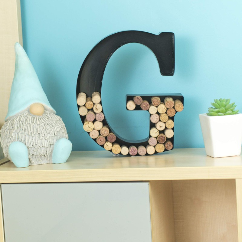 Made Easy Kit Metal Letter Wine Cork Keepsake Saver &