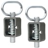 (2 Pack) Trailer Gate Latch,Spring Loaded Latch,5/8" Heavy-Duty Weld-On Spring