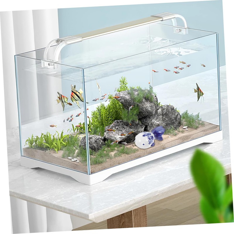 Mobestech Floating Gold Fish Figurine Delicate Aquarium Decor Multi Functional