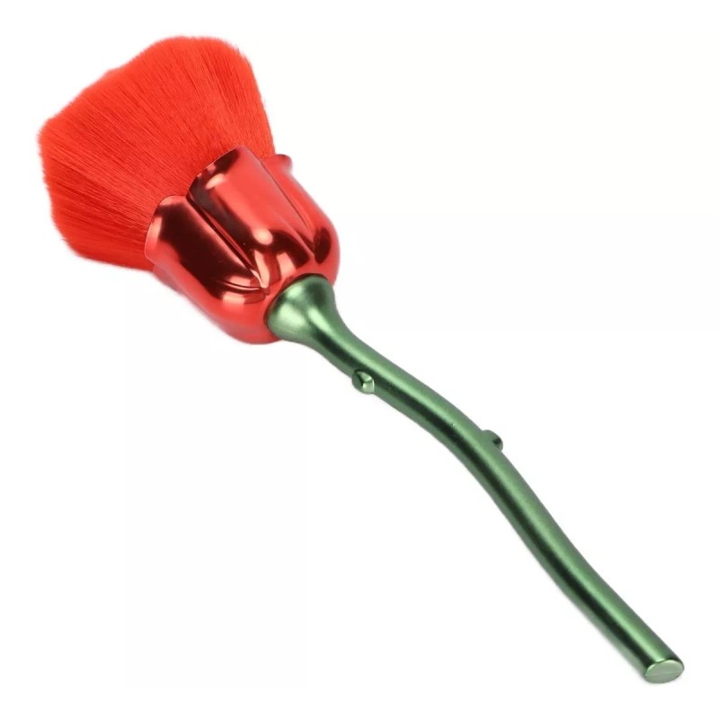 Brochasmx Brocha Para Rubor Forma De Rosa, Cepillo Para Polvo