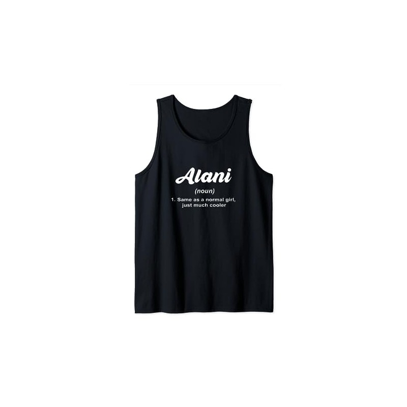 Alani Substantiv Definition Personalisiert Name Alani Tank Top