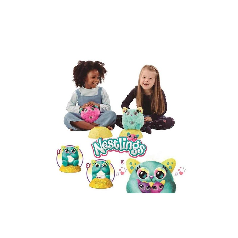 Goliath Nestlings Interactive Cuddly Toy with Light and Sound Effects