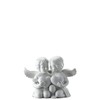Rosenthal Couple of Angels with Heart Matt White 12 cm