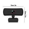 HD Computer Camera USB Desktop Webcam Fixed Focus Network Camera