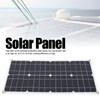 25W 18V Portable Monocrystalline Silicon Dual-USB Charging Solar Panel for