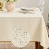 Simple&Opulence Rectangular Table Cloth 140 x 200cm,Cotton Canvas Tablecloth,Waterproof Wrinkle