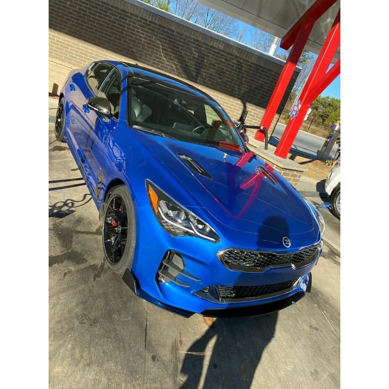 HAN For 18-21 Kia Stinger GT-Line Glossy Black Front Bumper