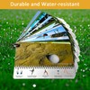 POIET Golf Reference Cards Ultimate Pocket Survival Guide and Golf