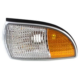 KarParts360 For Buick Roadmaster 1991 92 93 94 95 1996 Side Marker Light Front, Driver Side | Lens and Housing | w/Cornering Light | Replacement For GM2520120 | 5976555