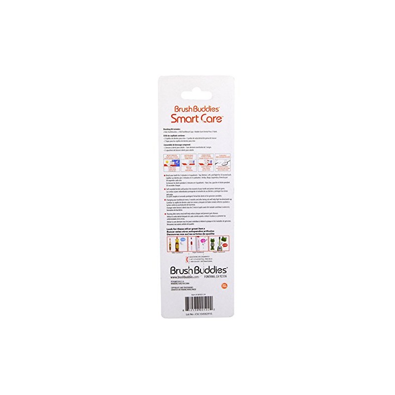 Smart Care Brush Buddies 4 pk.Toothbrushes by Brush Buddies