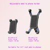 Generic Bike Phone Mount, Universal 4-7 Inch Smartphone Compatibility, Secure