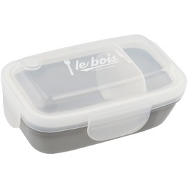 4 Piece Rock Dome Lunch Box 350 Gray